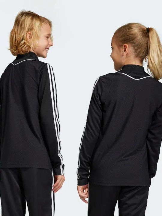 Adidas Boys Athleisure Cardigan Tiro 23 League with Zipper Black