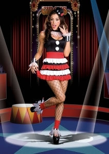 Dreamgirl Sexy Cirque Sexy Στολή Μαύρη