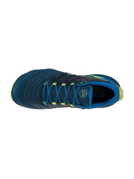 Akasha II Ανδρικά Αθλητικά Παπούτσια Trail Running Storm Blue / Lime Punch