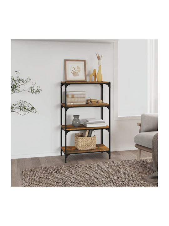 Bookcase Smoky Oak 60x33x100cm