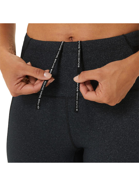 Kasane Laufen Frauen Gekürzt Leggings Schwarz
