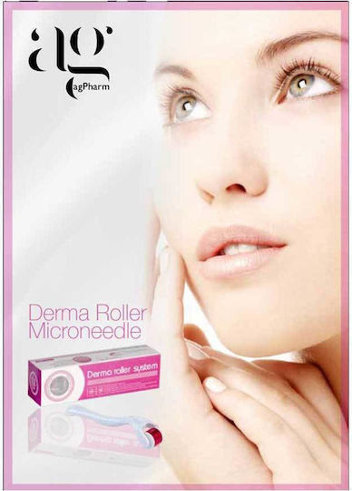 Ag Pharm Needle Roller System mit Mikroaknäden Set Derma Roller 1 Nadeln 3 Stück