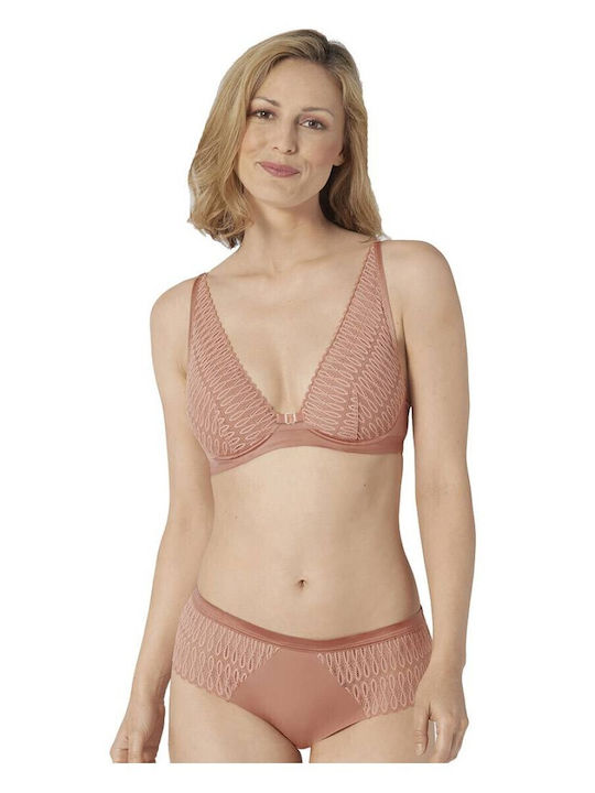 Aura Spotlight WP Beige Σουτιέν ohne Polsterung mit Bügel