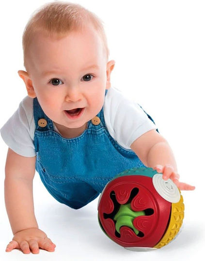 Baby Clementoni Ball Sensory Soft Clemmy for 9++ Months Red