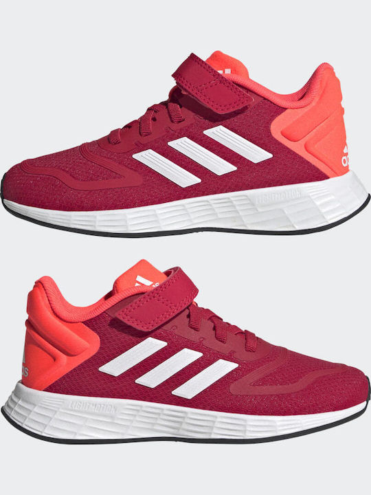 Duramo Duramo 10 Kids Sports Shoes Running with Hoop & Loop Closure Better Scarlet / Cloud White / Solar Red