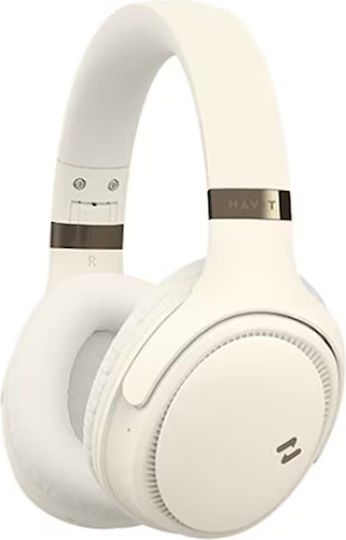 Havit H630BT Ασύρματα / Ενσύρματα Over Ear Ακουστικά με 36 ώρες Λειτουργίας Beige