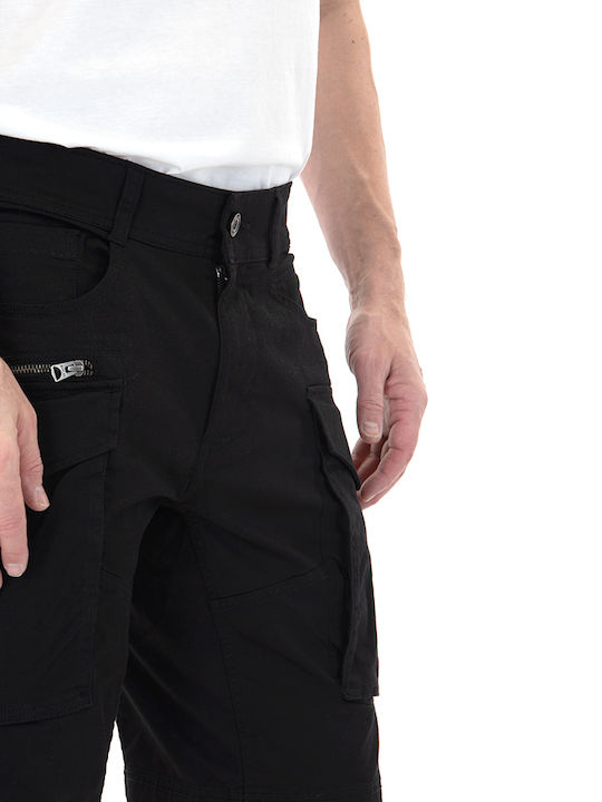 Joe Herrenshorts Cargo Schwarz