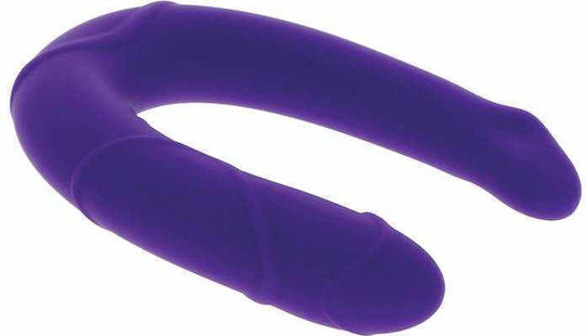 ToyJoy Vogue Mini Διπλό Dildo Μωβ 30cm