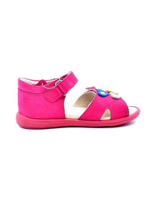 Bibelot children's sandals for girl Fuchsia 900-04