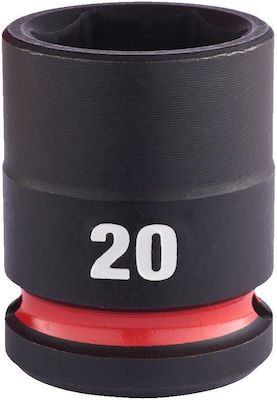 Milwaukee Socket Pneumatic Hex with Square Drive 1/2" Diameter 20mm