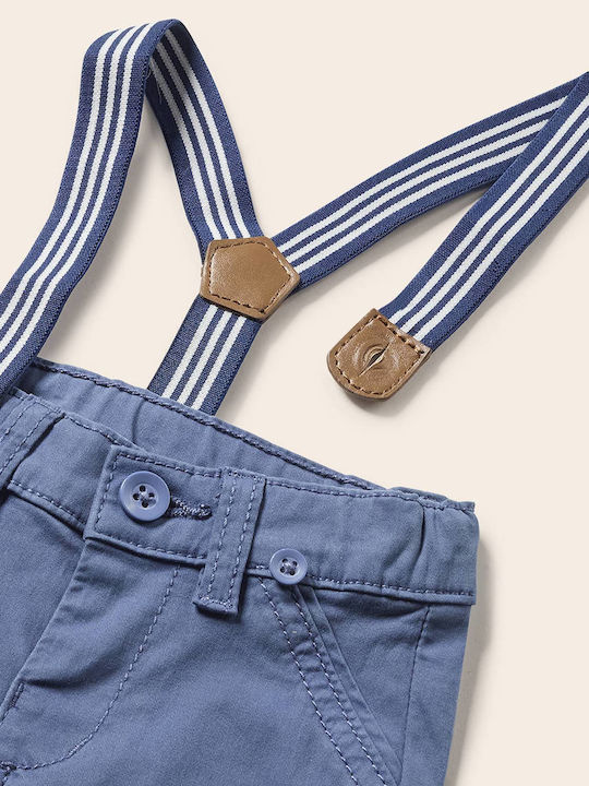 Kids' Chino Fabric Pants Blue