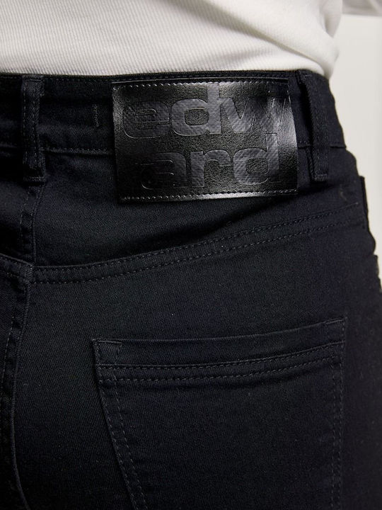 Damenjeans in Gerader Linie Schwarz