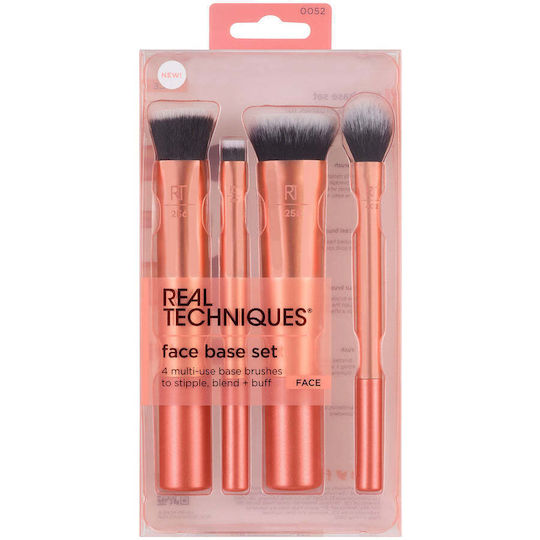 Real Techniques Profesional Set cu Pensule de Machiaj din Păr Sintetic 4buc
