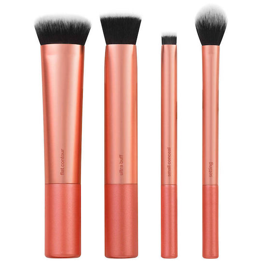 Real Techniques Profesional Set cu Pensule de Machiaj din Păr Sintetic 4buc