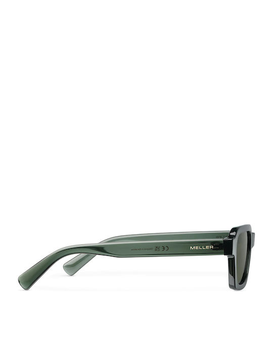 Meller Adisa Unisex Γυαλιά Ηλίου με Πράσινο Κοκκάλινο Σκελετό και Πράσινο Polarized Φακό AD-FOGOLI