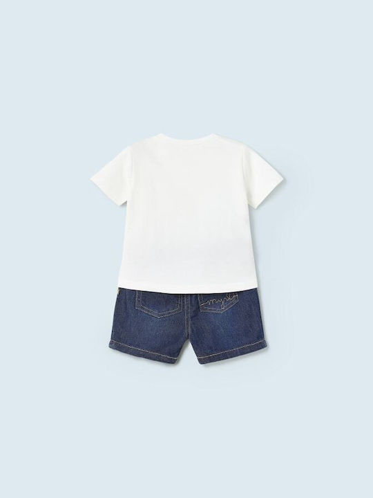 Mayoral Kids Set with Shorts Summer 2pcs White