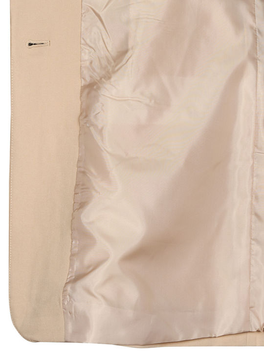 Vero Moda Γυναικείο Σακάκι Μπεζ