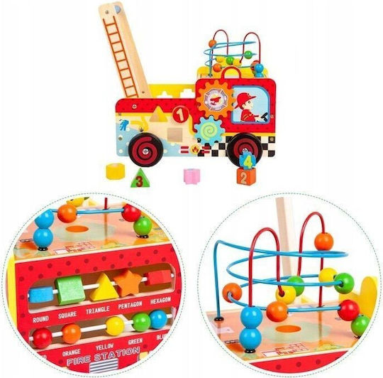 Ecotoys Πυροσβεστικό Αυτοκινητάκι Πολύχρωμη