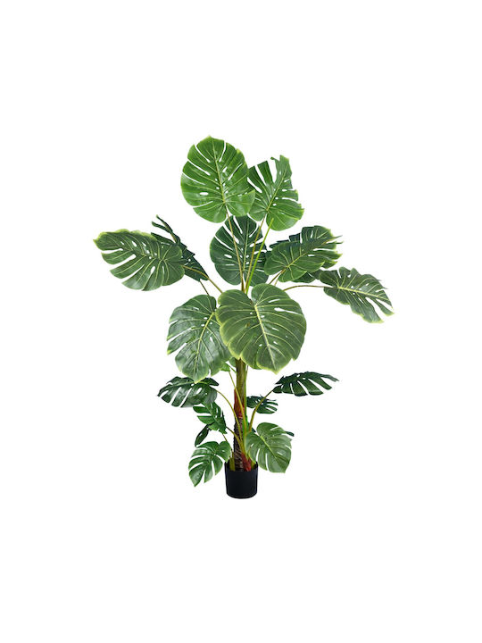 GloboStar Artificial Plant in Pot Monstera Green 160cm with LED 1pcs