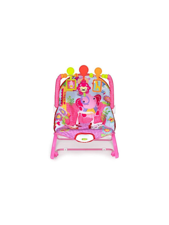 Ecotoys Electric Baby Relax with Music and Vibration Pink for Child up to 18kg