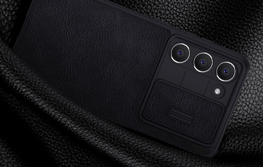 Nillkin Qin Pro Book Synthetic Leather 0.2mm Black (Galaxy S23+)