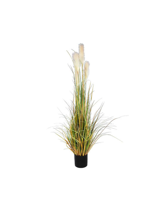 GloboStar Artificial Plant in Pot Pampas Grass Green 150cm with LED 1pcs