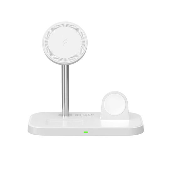 Tech-Protect Încărcător Magsafe și Cablu USB-C Albς (Α22 3in1)