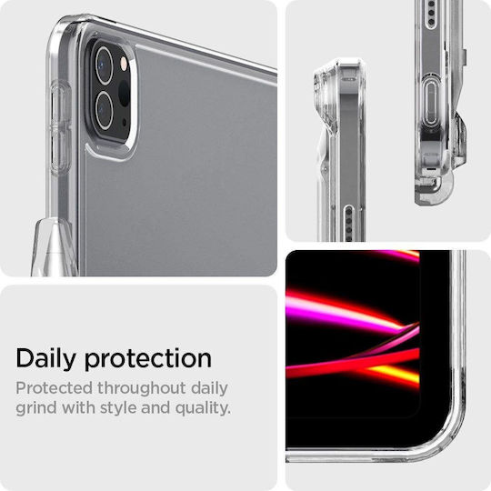 Spigen Airskin Hybrid Back Cover Crystal Clear (iPad Pro 12.9'' 2021 / 2022) ACS05449