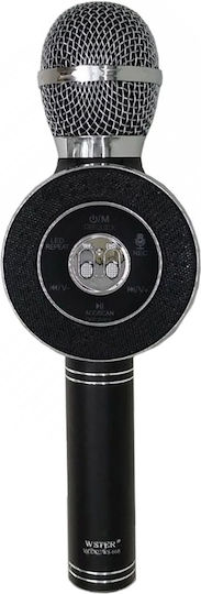 WSTER Μικρόφωνο Karaoke Ασύρματο WS-668 WS-668 Μαύρο