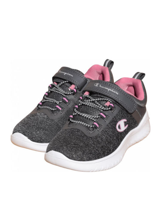 Παιδικά Sneakers με Σκρατς Γκρι