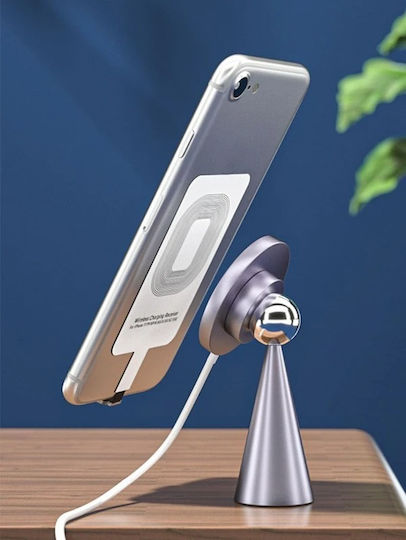 Qi Charging Receiver Lightning in White color