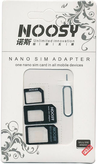 Noosy Nano SIM Adapter in Black color