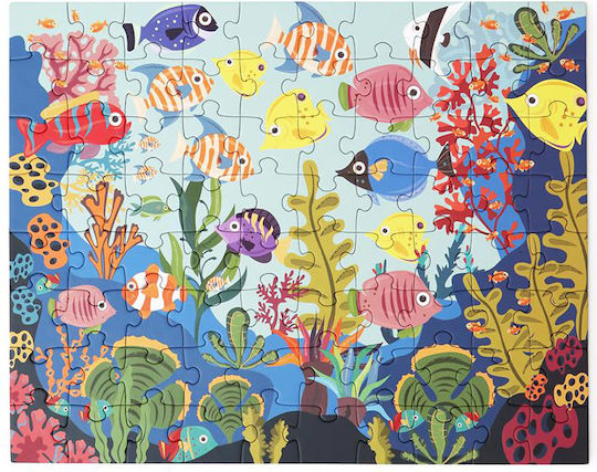 Детски Пъзел Mystery Ocean За 4+ Години 80 Части Scratch Europe