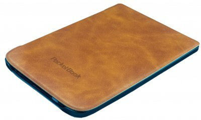 Pocketbook Shell Series Flip Cover Δερματίνης Καφέ (Basic 4 / Basic Lux 2 / Touch Lux 4 / Touch Lux 5 / Touch HD 3 / Color)