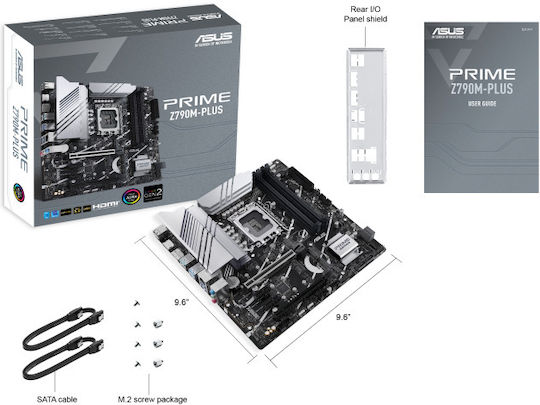 Asus Prime Z790M-Plus Mainboard Micro ATX mit Intel 1700 Sockel