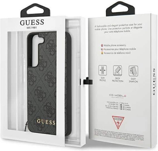 Guess Back Cover Πλαστικό Γκρι (Galaxy S23)