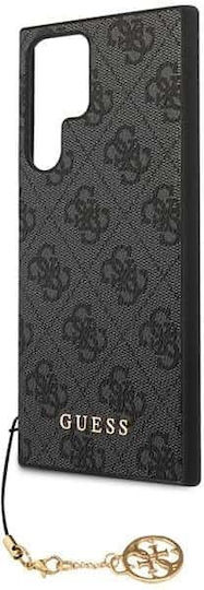 Guess 4G Charms Back Cover Plastic Gray (Galaxy S23 Ultra)