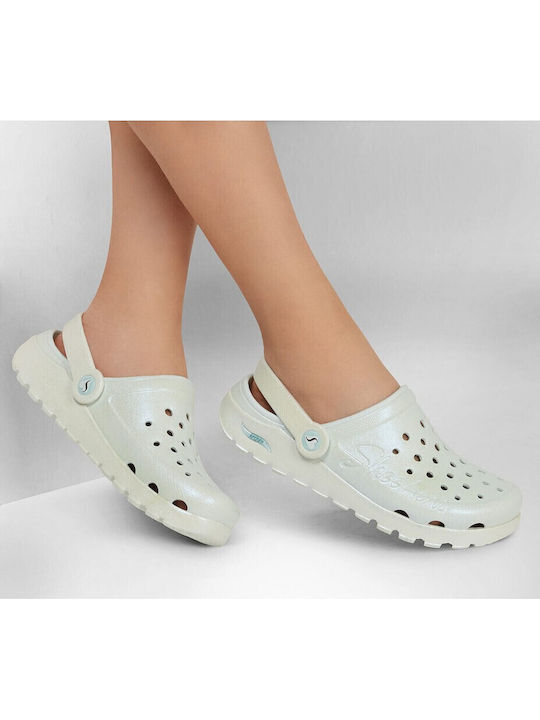 Skechers Arch Γυναικεία Ανατομικά Σαμπό Τιρκουάζ