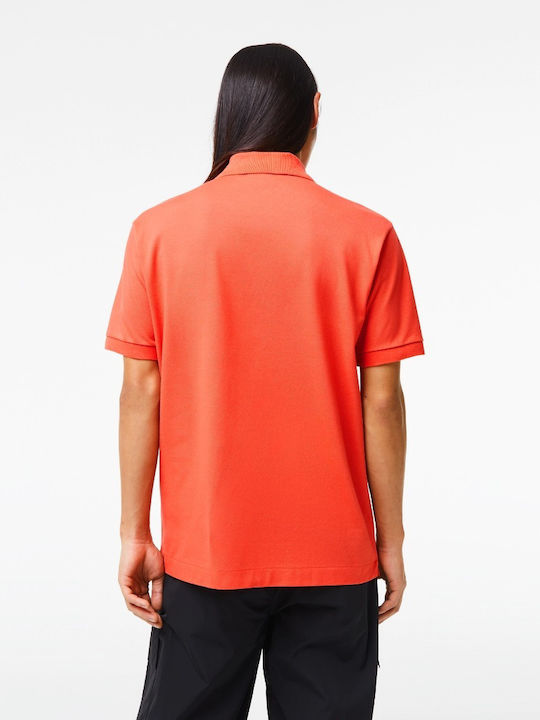 Lacoste Polo T-shirt Πορτοκαλί