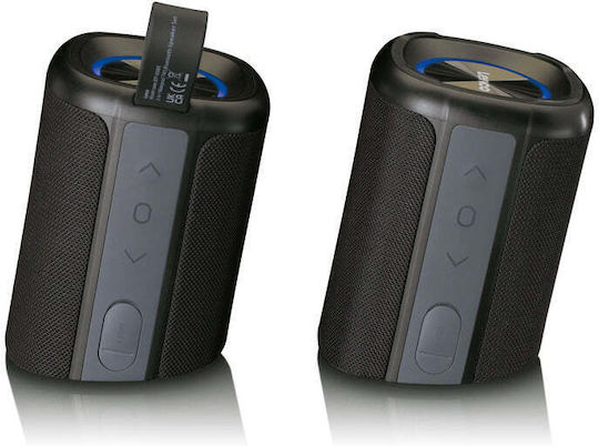 Lenco BTP-400BK Водоустойчиво Bluetooth високоговорител 10W с живот на батерията до 10 часа Черен