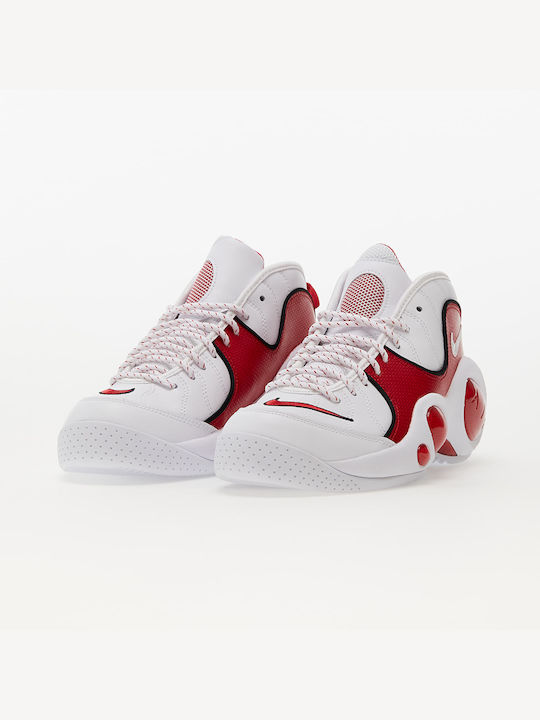 Nike Air Zoom Flight 95 Bărbați Sneakers White / True Red Black