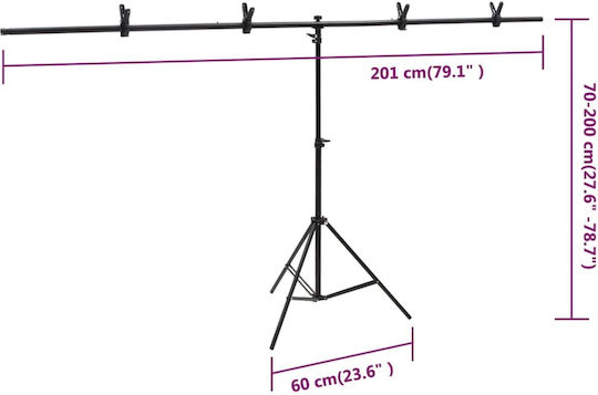 vidaXL Stand for Studio