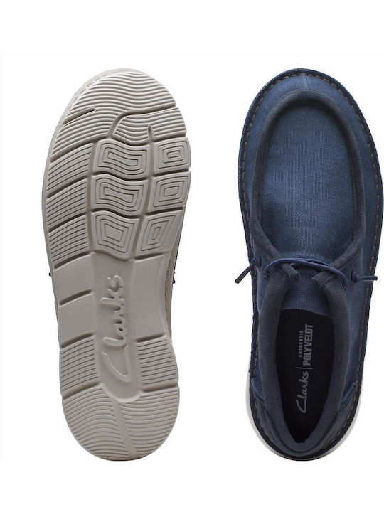 COLEHILL EASY Ανδρικά Boat Shoes σε Μπλε Χρώμα