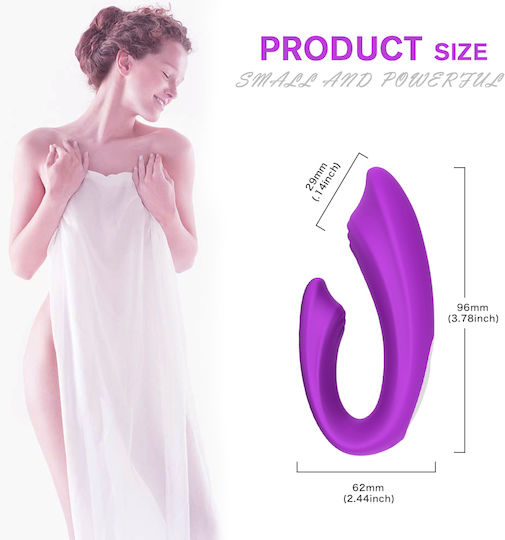 La Lolita Amsterdam Wejoyrtc Mini Vibrator für Paare mit Fernbedienung 9.6cm Fuchsia