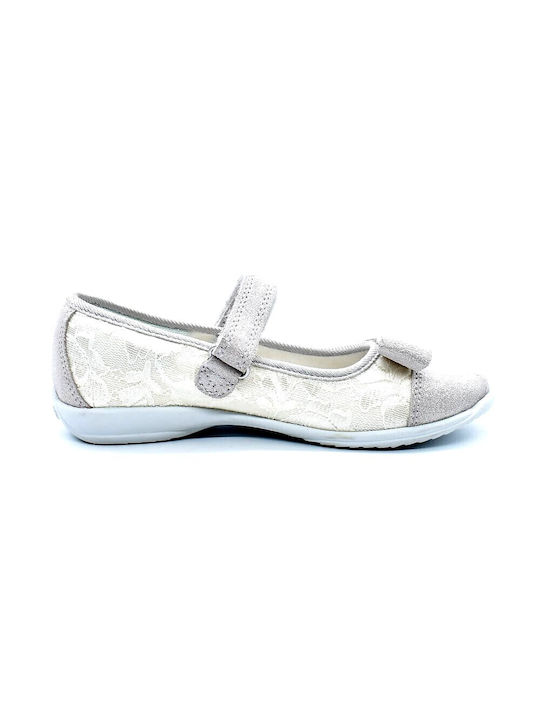 Lelli Kelly Kids Ballerinas with Hoop & Loop Closure White