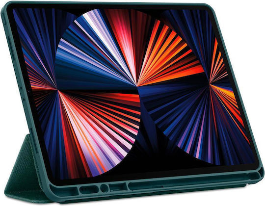Spigen Urban Fit Flip Cover Synthetic Leather / Silicone Midnight Green (iPad Pro 2021 12.9" / iPad Pro 2022 12.9'') ACS03092