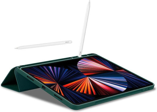 Spigen Urban Fit Flip Cover Synthetic Leather / Silicone Midnight Green (iPad Pro 2021 12.9" / iPad Pro 2022 12.9'') ACS03092