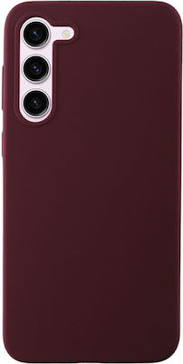 Idol 1991 Velvet Elite Back Cover Σιλικόνης Burgundy (Galaxy S23+)