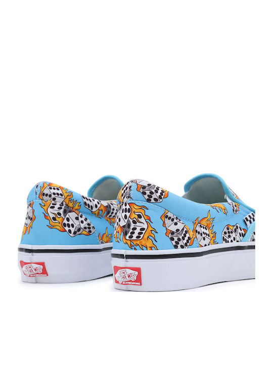 Skate Men's Slip-Ons Blue