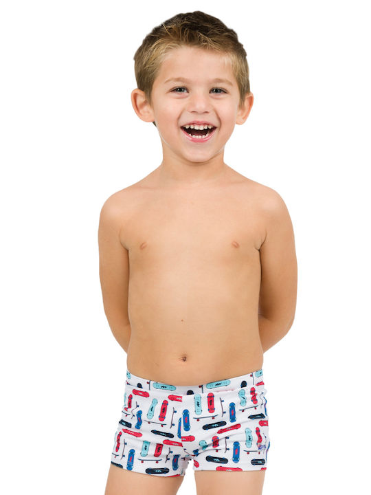 Energiers Kids Swimwear Swim Briefs White